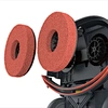 Walk behind scrubber machine